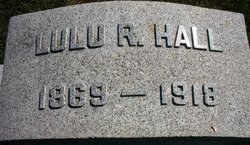 HALL, LULU R. - Poweshiek County, Iowa | LULU R. HALL 