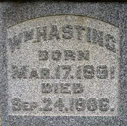 HASTING, WILLIAM - Poweshiek County, Iowa | WILLIAM HASTING 