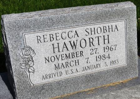 HAWORTH, REBECCA SHOBHA - Poweshiek County, Iowa | REBECCA SHOBHA HAWORTH 