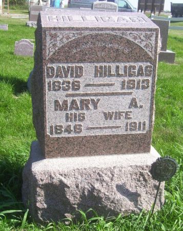 HILLIGAS, MARY A. - Poweshiek County, Iowa | MARY A. HILLIGAS 