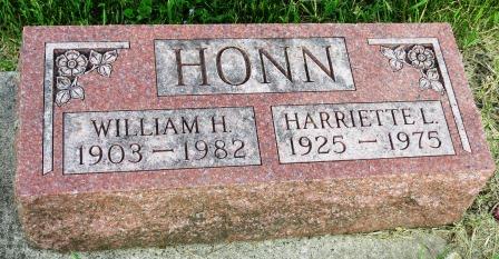 HONN, HARRIETTE L. - Poweshiek County, Iowa | HARRIETTE L. HONN 
