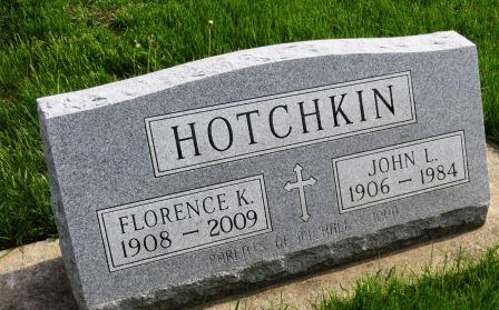 HOTCHKIN, FLORENCE K. - Poweshiek County, Iowa | FLORENCE K. HOTCHKIN 