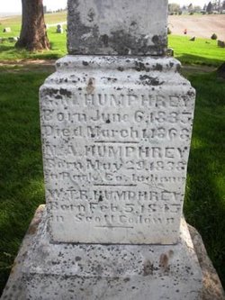 HUMPHREY, N. A. - Poweshiek County, Iowa | N. A. HUMPHREY 