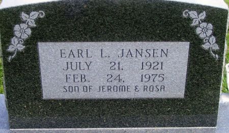 JANSEN, EARL L. - Poweshiek County, Iowa | EARL L. JANSEN 