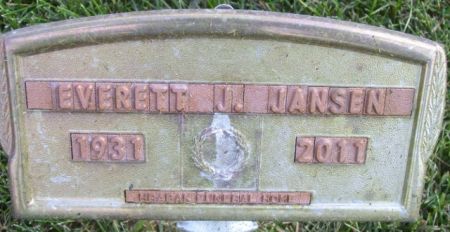 JANSEN, EVERETT J. - Poweshiek County, Iowa | EVERETT J. JANSEN 