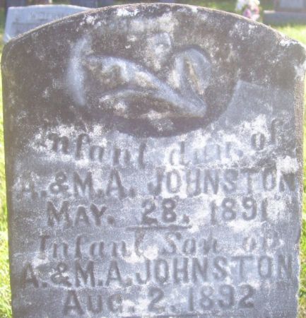 JOHNSTON, INFANT SON - Poweshiek County, Iowa | INFANT SON JOHNSTON 