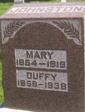 JOHNSTON, MARY - Poweshiek County, Iowa | MARY JOHNSTON 