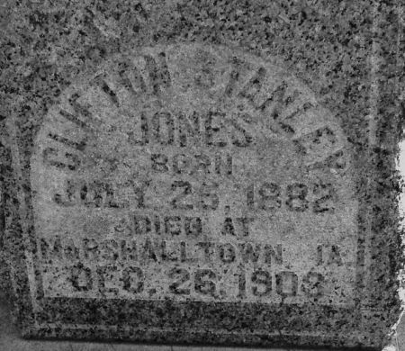 JONES, CLIFTON STANLEY - Poweshiek County, Iowa | CLIFTON STANLEY JONES 