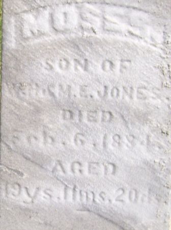 JONES, MOSES - Poweshiek County, Iowa | MOSES JONES 