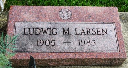 LARSEN, LUDWIG M. - Poweshiek County, Iowa | LUDWIG M. LARSEN 