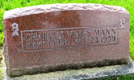 MANN, CHARLES VINES - Poweshiek County, Iowa | CHARLES VINES MANN 