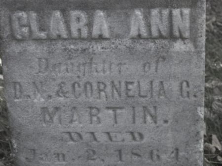 MARTIN, CLARA ANN - Poweshiek County, Iowa | CLARA ANN MARTIN 