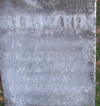 MARTIN, ELLA MARIA - Poweshiek County, Iowa | ELLA MARIA MARTIN 