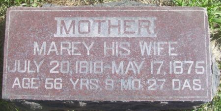 MAYER, MAREY - Poweshiek County, Iowa | MAREY MAYER 