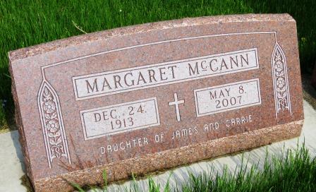 MCCANN, MARGARET - Poweshiek County, Iowa | MARGARET MCCANN 