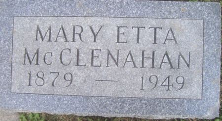MCCLENAHAN, MARY ETTA - Poweshiek County, Iowa | MARY ETTA MCCLENAHAN 