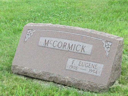 MCCORMICK, F. EUGENE - Poweshiek County, Iowa | F. EUGENE MCCORMICK 