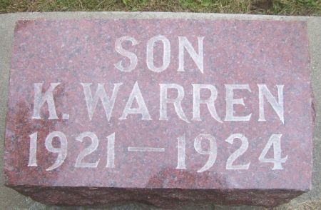 MCILRATH, K. WARREN - Poweshiek County, Iowa | K. WARREN MCILRATH 