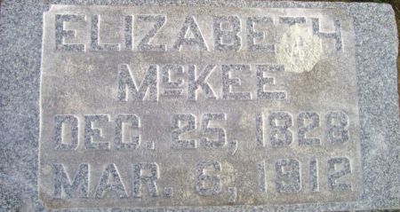 MCKEE, ELIZABETH - Poweshiek County, Iowa | ELIZABETH MCKEE 