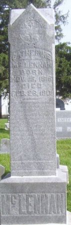 MCLENNAN, CATHERINE - Poweshiek County, Iowa | CATHERINE MCLENNAN 