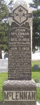 MCLENNAN, JOHN - Poweshiek County, Iowa | JOHN MCLENNAN 