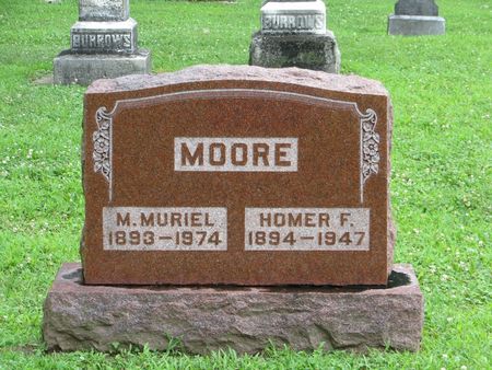 MOORE, HOMER F. - Poweshiek County, Iowa | HOMER F. MOORE 