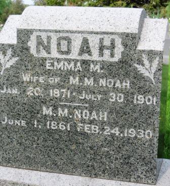NOAH, M. M. - Poweshiek County, Iowa | M. M. NOAH 