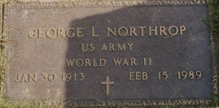 NORTHROP, GEORGE L. - Poweshiek County, Iowa | GEORGE L. NORTHROP 