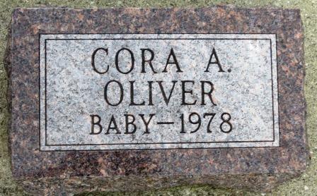 OLIVER, CORA A. - Poweshiek County, Iowa | CORA A. OLIVER 