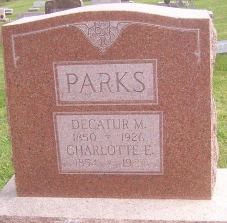 PARKS, DECATUR M. - Poweshiek County, Iowa | DECATUR M. PARKS 