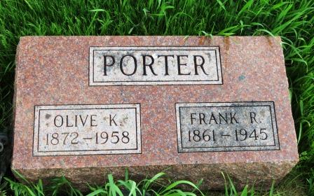 PORTER, OLIVE K. - Poweshiek County, Iowa | OLIVE K. PORTER 