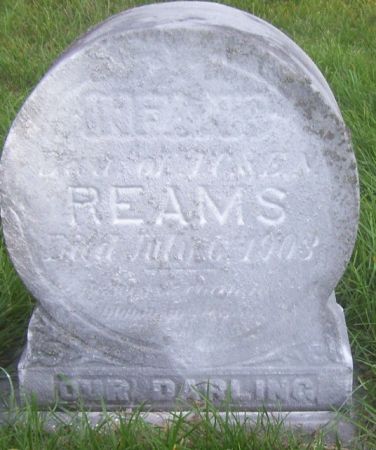 REAMS, INFANT DAUGHTER - Poweshiek County, Iowa | INFANT DAUGHTER REAMS 