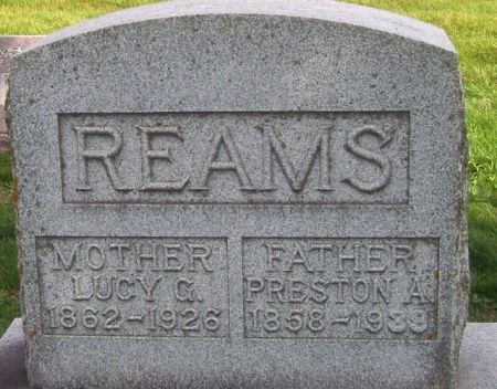 REAMS, LUCY G. - Poweshiek County, Iowa | LUCY G. REAMS 
