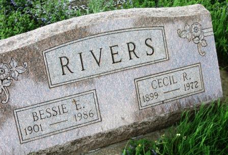 RIVERS, BESSIE E. - Poweshiek County, Iowa | BESSIE E. RIVERS 