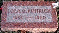 ROHRICH, LOLA H. - Poweshiek County, Iowa | LOLA H. ROHRICH 