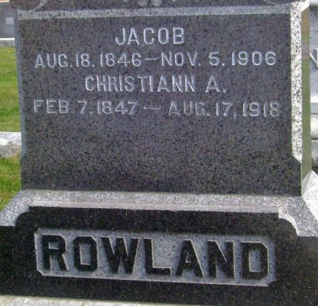 ROWLAND, JACOB - Poweshiek County, Iowa | JACOB ROWLAND 