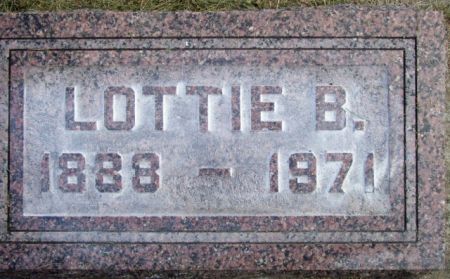 ROWLAND, LOTTIE B - Poweshiek County, Iowa | LOTTIE B ROWLAND 