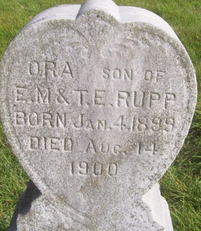 RUPP, ORA - Poweshiek County, Iowa | ORA RUPP 