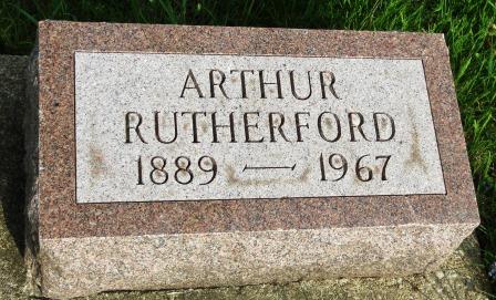 RUTHERFORD, ARTHUR - Poweshiek County, Iowa | ARTHUR RUTHERFORD 