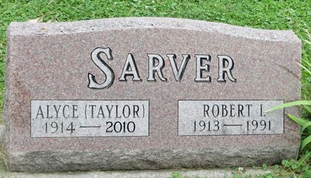 SARVER, ALYCE - Poweshiek County, Iowa | ALYCE SARVER 