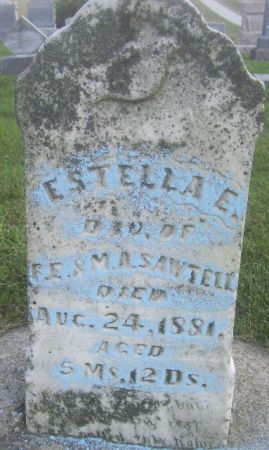 SAWTELL, ESTELLA E - Poweshiek County, Iowa | ESTELLA E SAWTELL 
