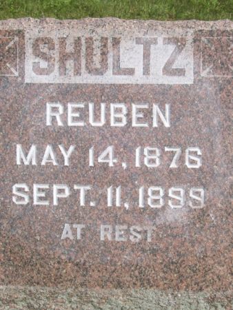 SHULTZ, REUBEN - Poweshiek County, Iowa | REUBEN SHULTZ 