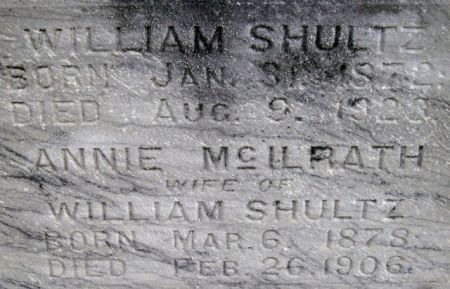 SHULTZ, WILLIAM - Poweshiek County, Iowa | WILLIAM SHULTZ 