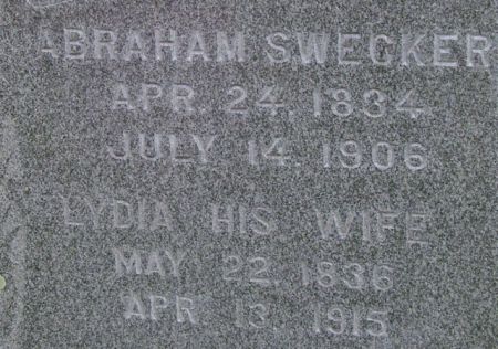 SWECKER, LYDIA - Poweshiek County, Iowa | LYDIA SWECKER 