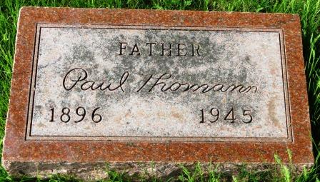 THOMANN, PAUL - Poweshiek County, Iowa | PAUL THOMANN 