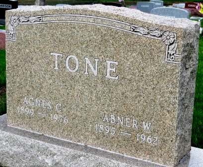 TONE, ABNER W. - Poweshiek County, Iowa | ABNER W. TONE 