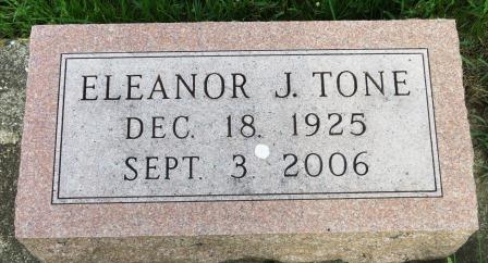 TONE, ELEANOR J. - Poweshiek County, Iowa | ELEANOR J. TONE 