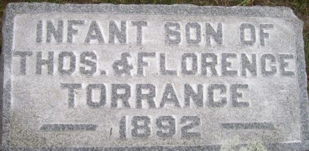 TORRANCE, INFANT SON - Poweshiek County, Iowa | INFANT SON TORRANCE 