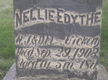VICKERY, NELLIE EDYTHE - Poweshiek County, Iowa | NELLIE EDYTHE VICKERY 