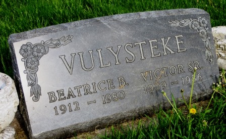 VULYSTEKE, BEATRICE B. - Poweshiek County, Iowa | BEATRICE B. VULYSTEKE 